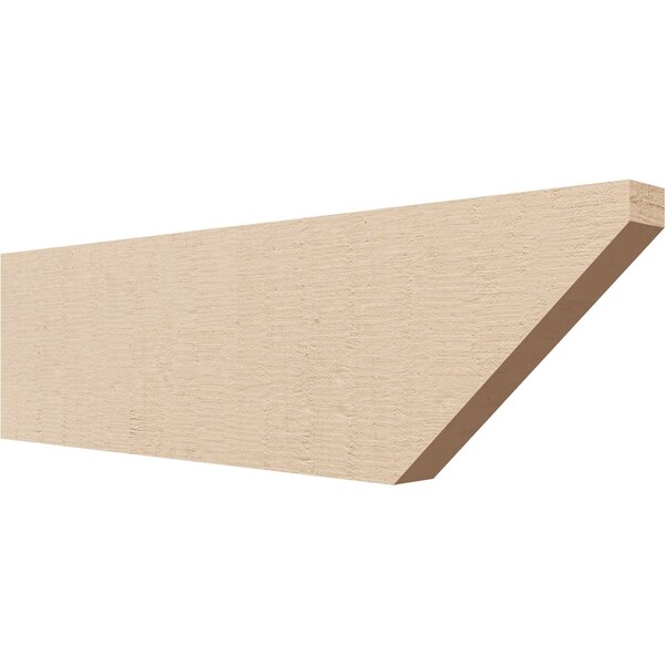 Ekena Millwork 2in. W x 8in. H x 28in. L Concord Woodgrain TimberThane Rafter Tail, Primed Tan RFTUR02X08X28CONRCPR - main